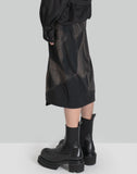 SUN-BLEACHED FOLDED SKIRT - 082plus