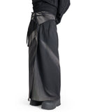 JiyongKim - SUN-BLEACHED FOLDED WRAP SKIRT - 082plus