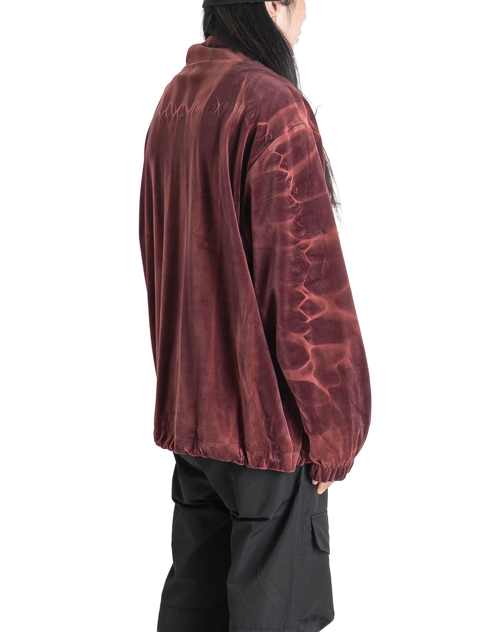 JiyongKim - SUN-BLEACHED HALF-ZIP SWEATSHIRT - 082plus
