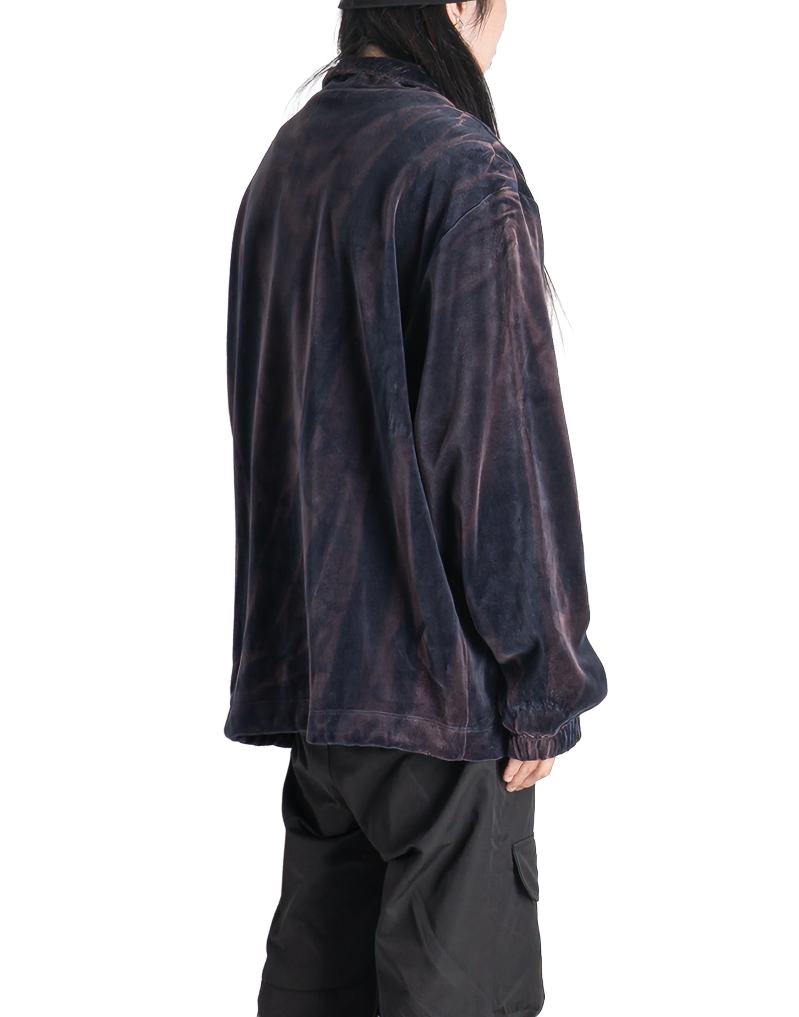 JiyongKim - SUN-BLEACHED HALF-ZIP SWEATSHIRT - 082plus