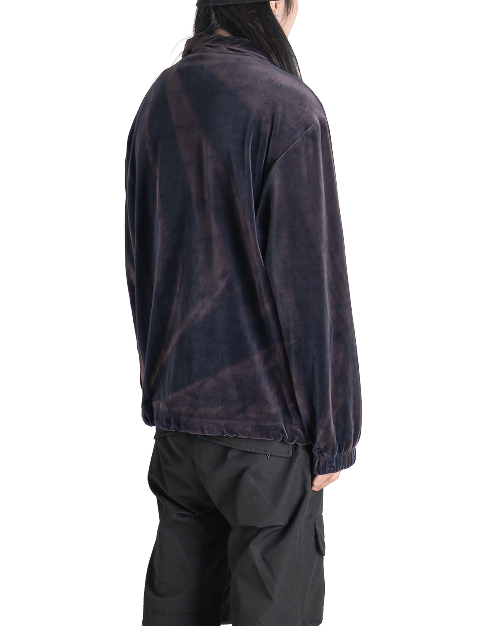 JiyongKim - SUN-BLEACHED HALF-ZIP SWEATSHIRT - 082plus