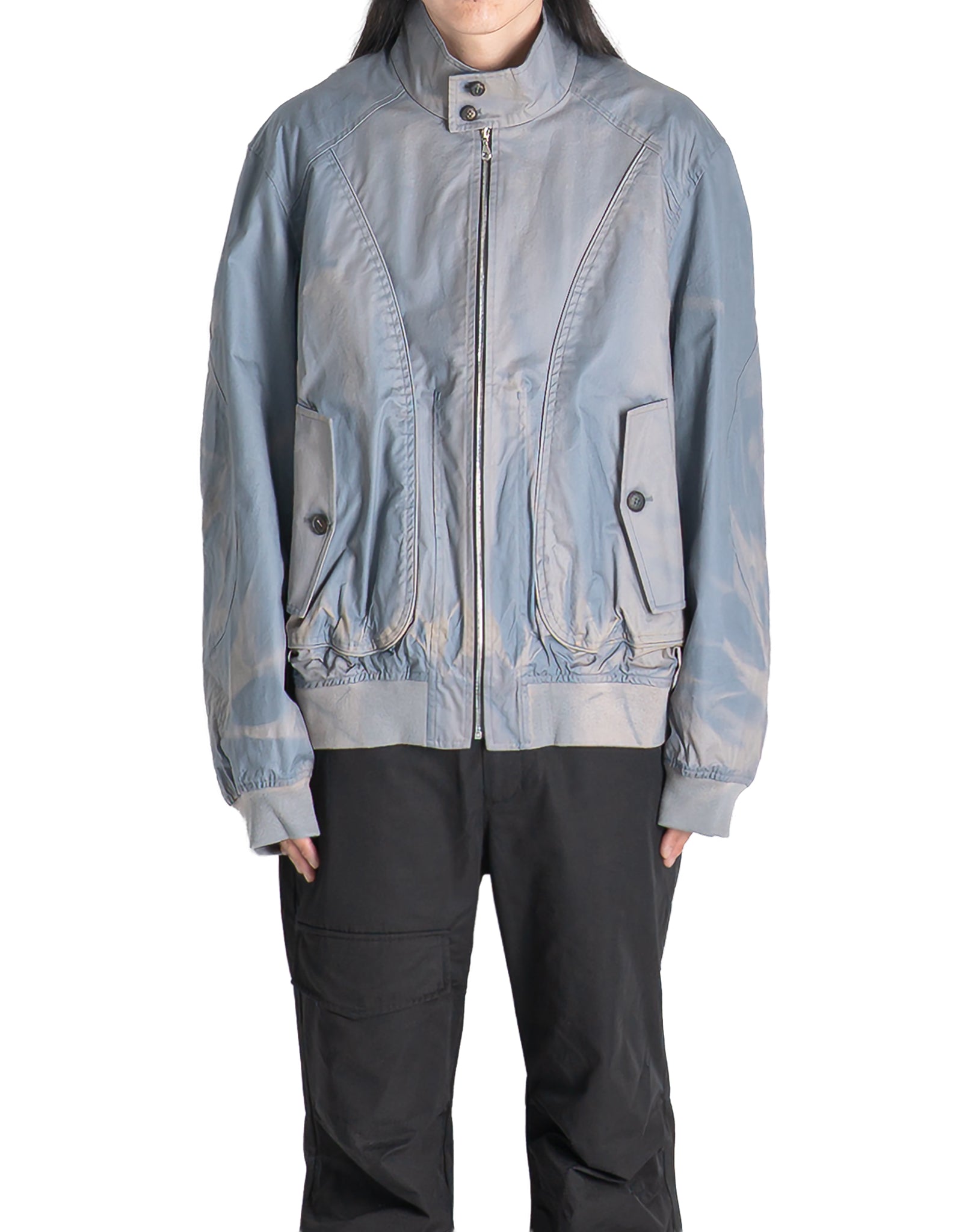 JiyongKim - SUN-BLEACHED HIGH NECK BLOUSON - 082plus