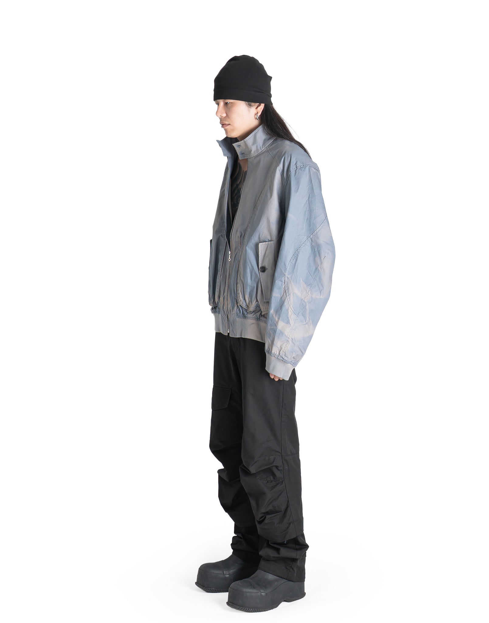 JiyongKim - SUN-BLEACHED HIGH NECK BLOUSON - 082plus