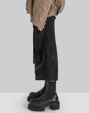 SUN-BLEACHED LAYERED HALF TROUSERS