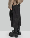 SUN-BLEACHED LAYERED HALF TROUSERS