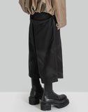 SUN-BLEACHED LAYERED HALF TROUSERS