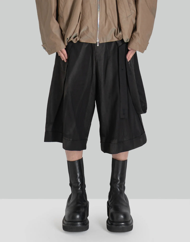 希少 RICK OWENS BAUHAUS POD BLACK WAX 48 希少 RICK OWENS BAUHAUS POD BLACK WAX 48 希少 RICK OWENS