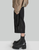 SUN-BLEACHED LAYERED HALF TROUSERS