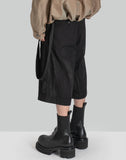 SUN-BLEACHED LAYERED HALF TROUSERS