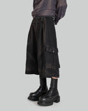JiyongKim - SUN-BLEACHED MULTI POCKET HALF TROUSERS - 082plus