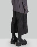 JiyongKim - SUN-BLEACHED MULTI POCKET HALF TROUSERS - 082plus