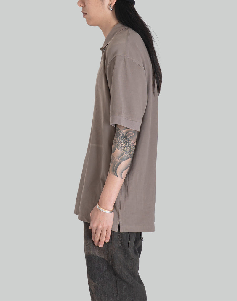 JiyongKim - SUN-BLEACHED PACK POLO T-SHIRT - 082plus