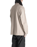 JiyongKim - SUN-BLEACHED PACK POLO T-SHIRT (LONG) - 082plus