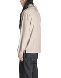 JiyongKim - SUN-BLEACHED PACK POLO T-SHIRT (LONG) - 082plus