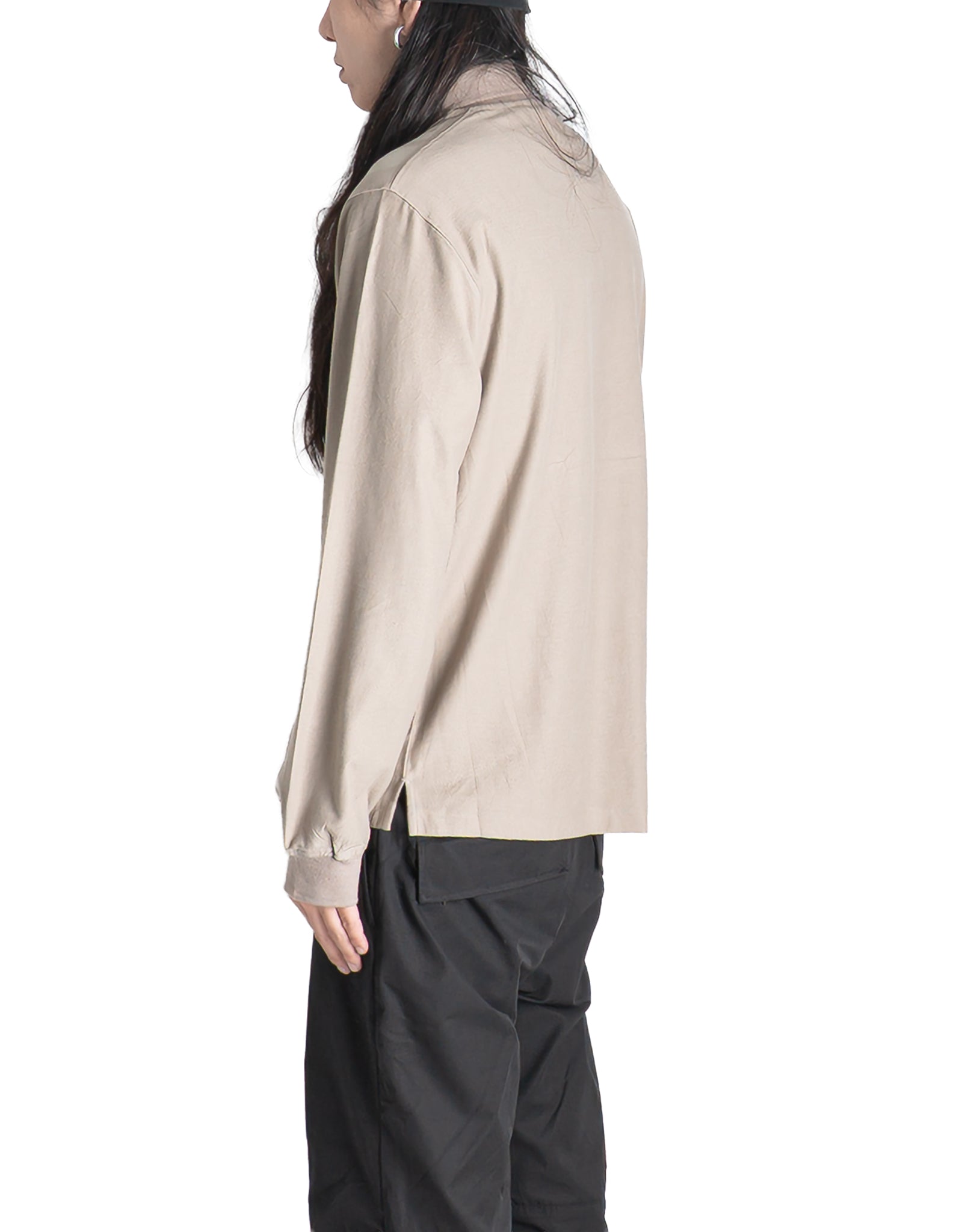 JiyongKim - SUN-BLEACHED PACK POLO T-SHIRT (LONG) - 082plus
