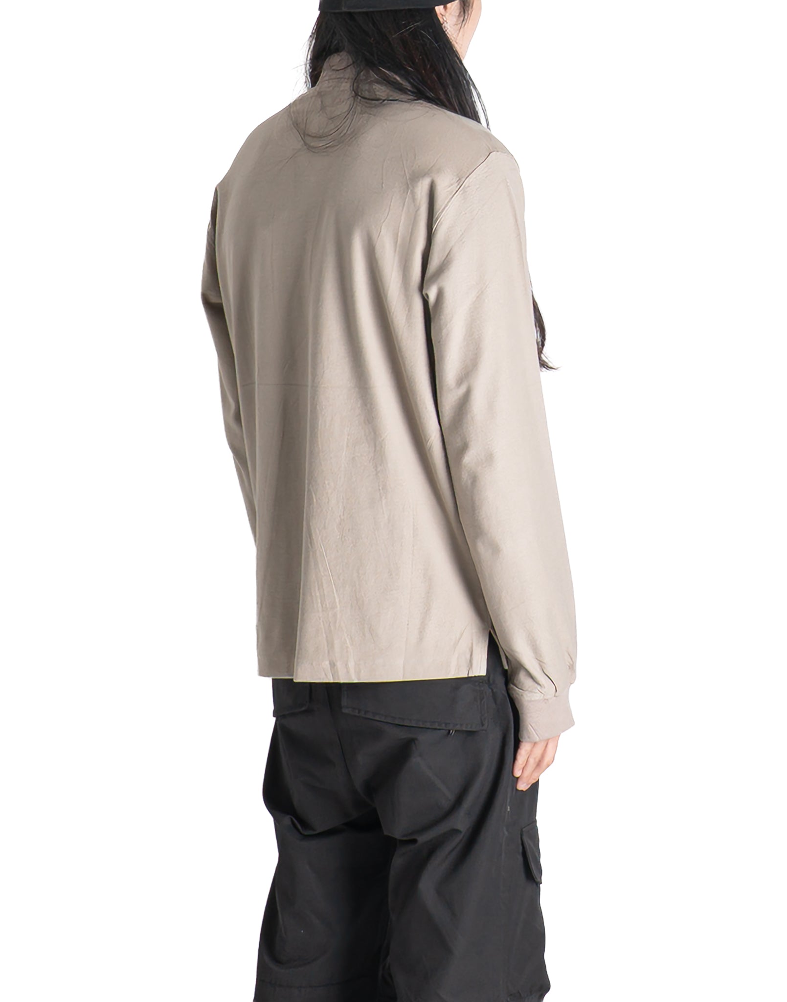 JiyongKim - SUN-BLEACHED PACK POLO T-SHIRT (LONG) - 082plus