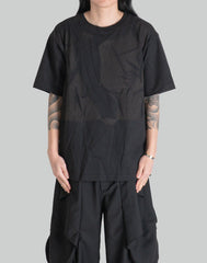 JiyongKim サークルサンブリーチTシャツ SUN-BLEACHED-PACK-T-SHIRT-