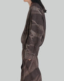 SUN-BLEACHED PLEATED BOMBER - 082plus