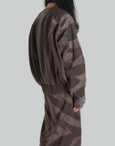 SUN-BLEACHED PLEATED BOMBER - 082plus