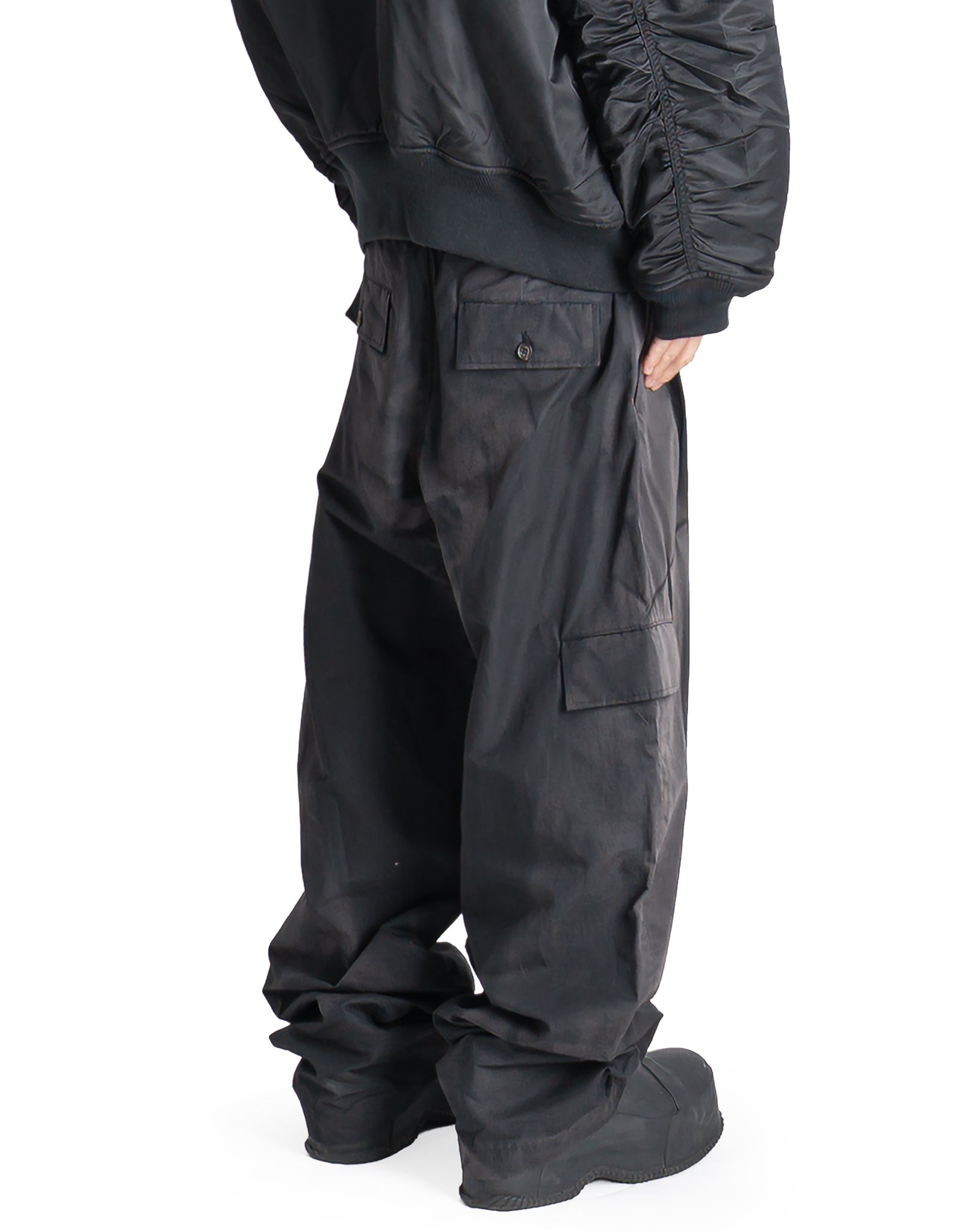 JiyongKim - SUN-BLEACHED PLEATED TROUSERS - 082plus