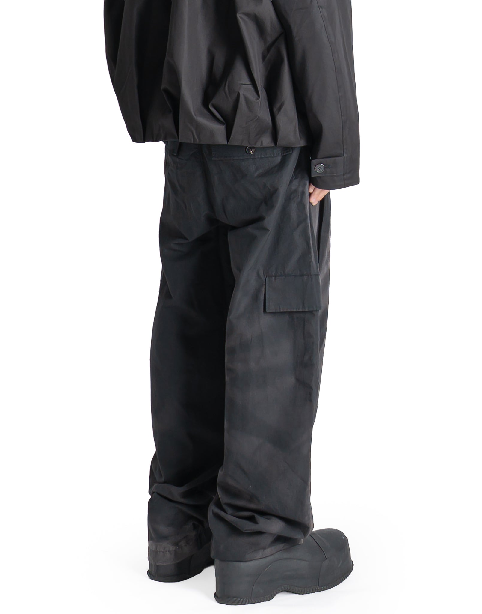 JiyongKim - SUN-BLEACHED PLEATED TROUSERS - 082plus