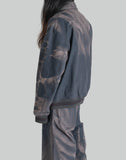 SUN-BLEACHED RIBBED BLOUSON - 082plus