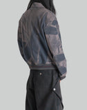 SUN-BLEACHED RIBBED BLOUSON - 082plus