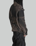 SUN-BLEACHED TWEED TRUCKER JACKET