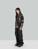 SUN-BLEACHED TWEED TRUCKER JACKET