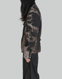SUN-BLEACHED TWEED TRUCKER JACKET