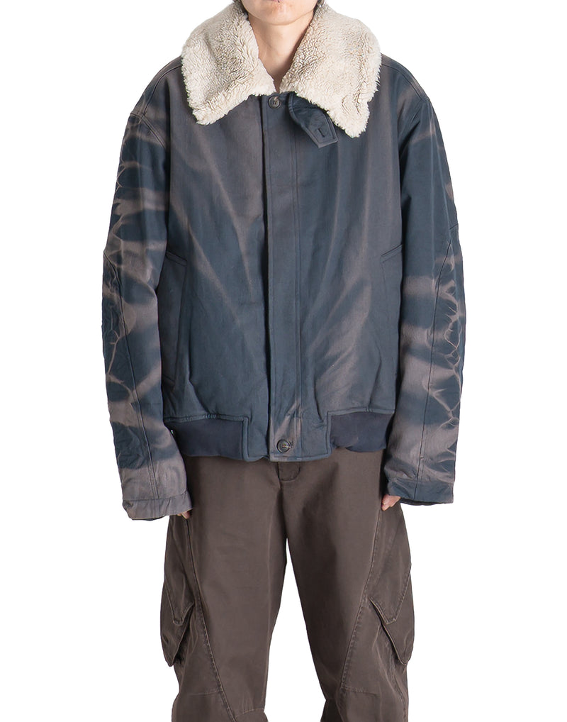JiyongKim - SUN-BLEACHED WIDE COLLAR JACKET - 082plus