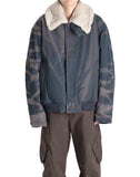 JiyongKim - SUN-BLEACHED WIDE COLLAR JACKET - 082plus