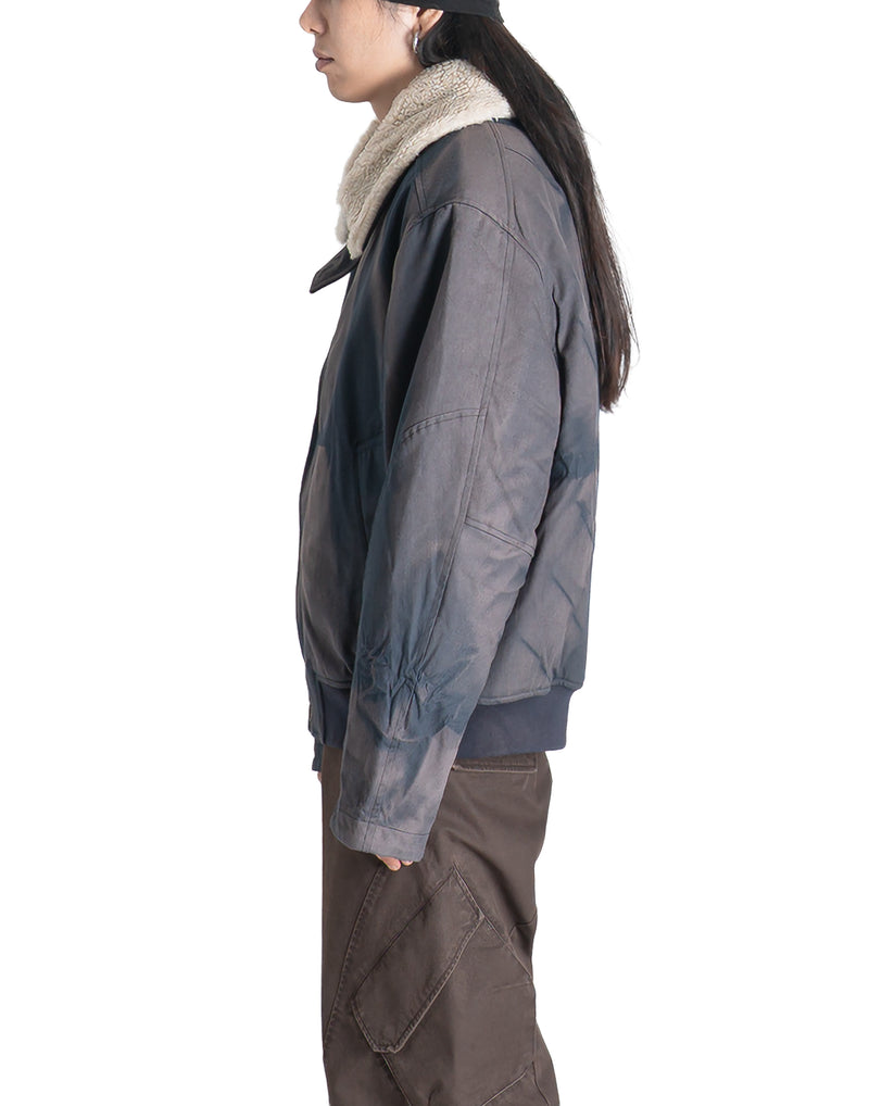JiyongKim - SUN-BLEACHED WIDE COLLAR JACKET - 082plus
