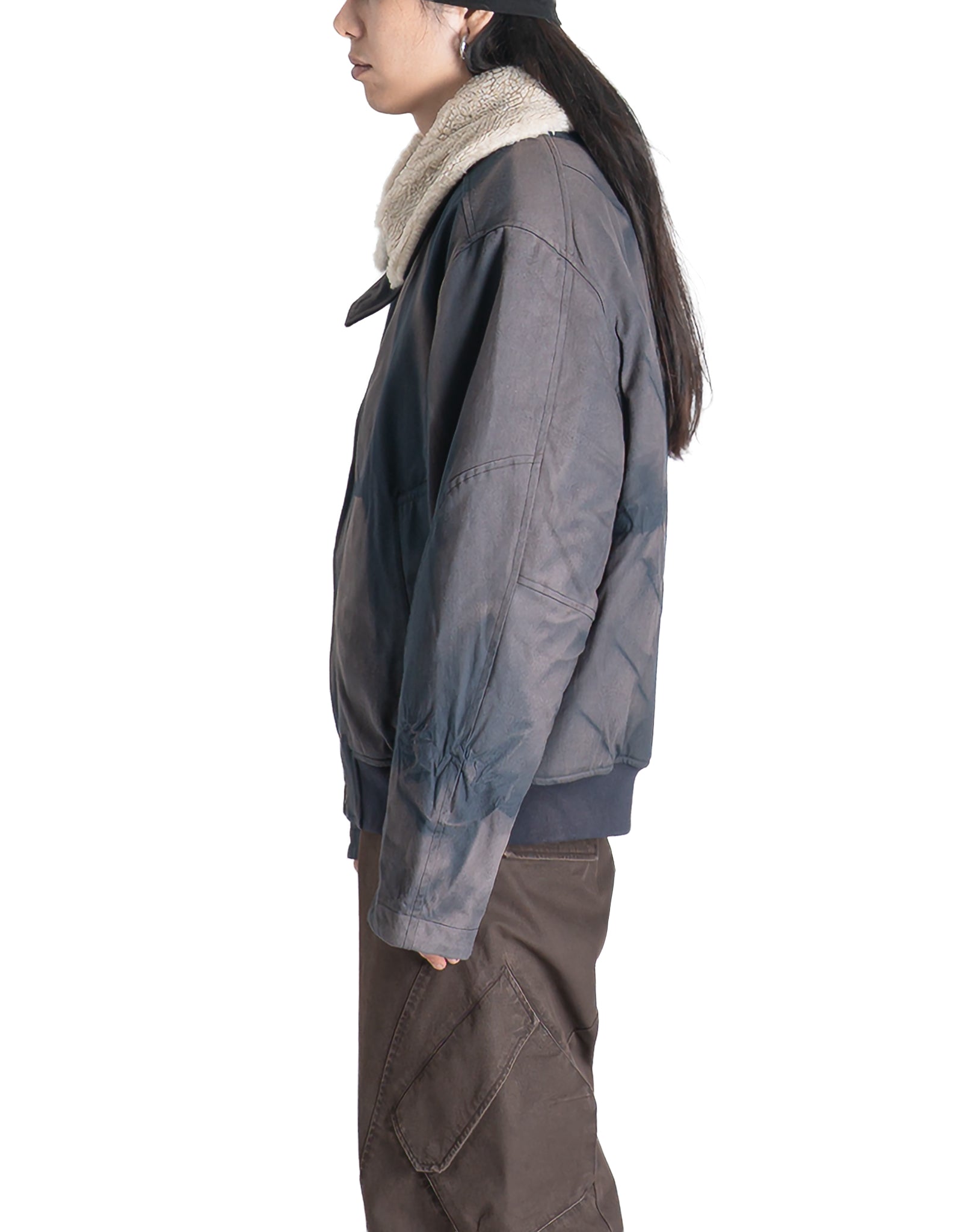 JiyongKim - SUN-BLEACHED WIDE COLLAR JACKET - 082plus