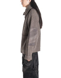 JiyongKim - SUN-BLEACHED WIDE COLLAR KNIT CARDIGAN - 082plus