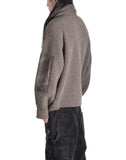 JiyongKim - SUN-BLEACHED WIDE COLLAR KNIT CARDIGAN - 082plus
