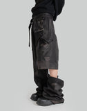 JiyongKim SUN-BLEACHED WIDE DETACHABLE TROUSERS - 082plus