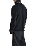 SWEAT PULLOVER WITH FUR