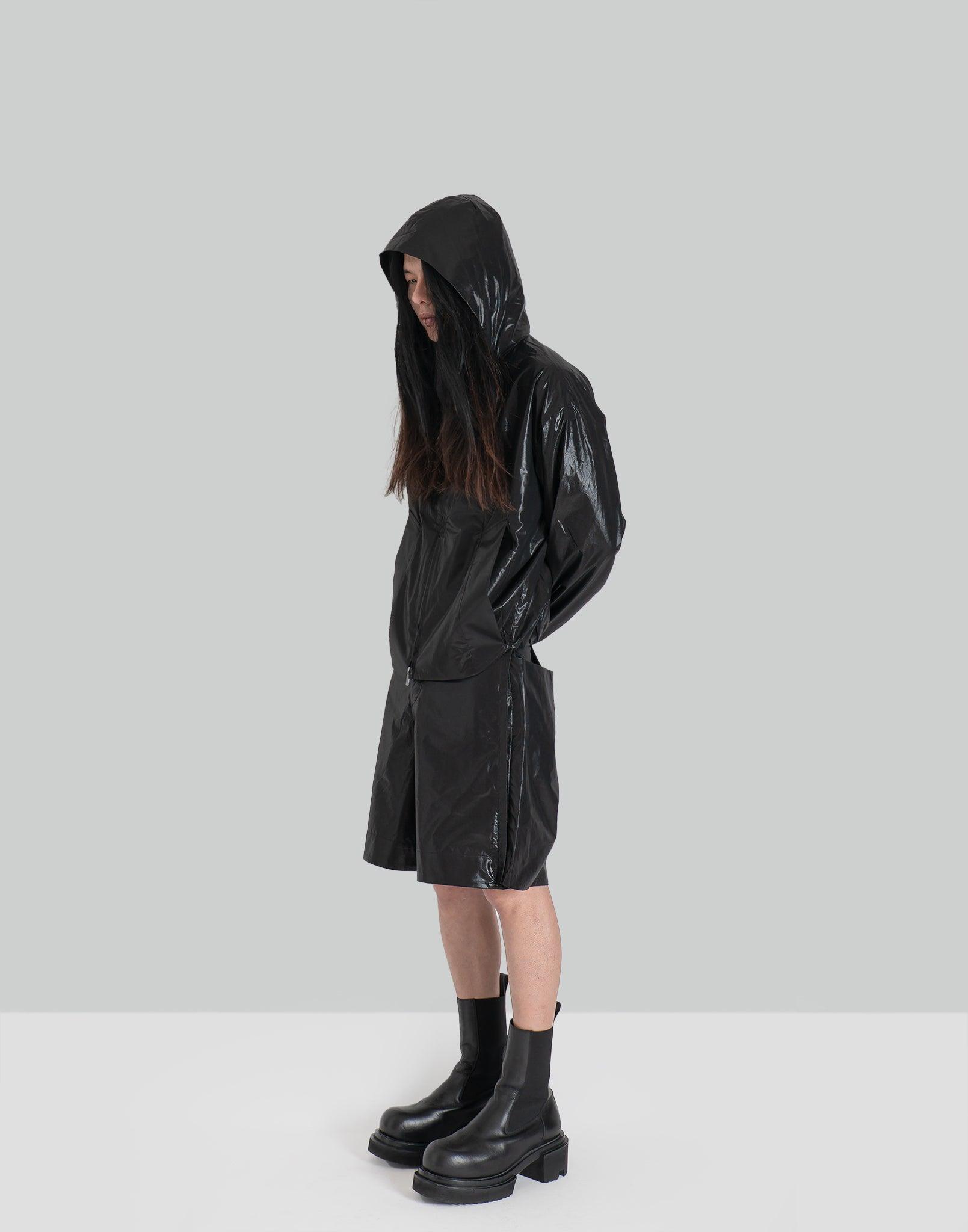 pet-tree-kor SAIL SHORTS - Glossy Black – 082plus