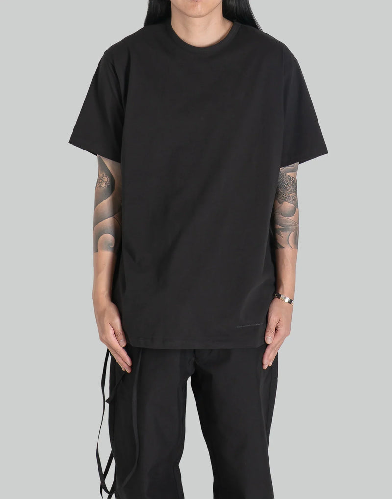 HELIOT EMIL ブラック Tシャツ Mサイズ HELIOT EMIL ロゴ Tシャツ | ブラック | FARFETCH JP