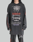 'TELEPRESENCE'' OVERSIZED LONGSLEEVE