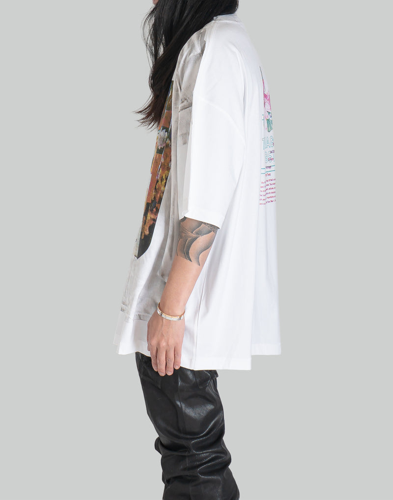 x 'TEENAGE ANGST' POST OS T-SHIRT