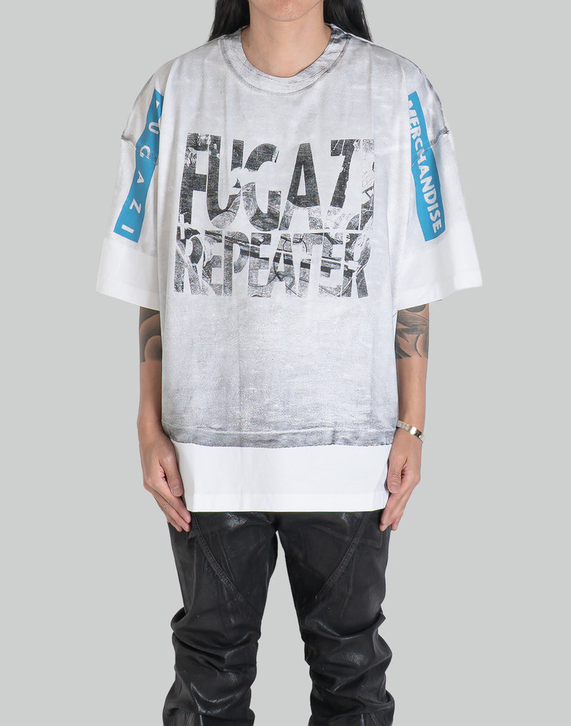 x 'TEENAGE ANGST' REPEATER OS T-SHIRT