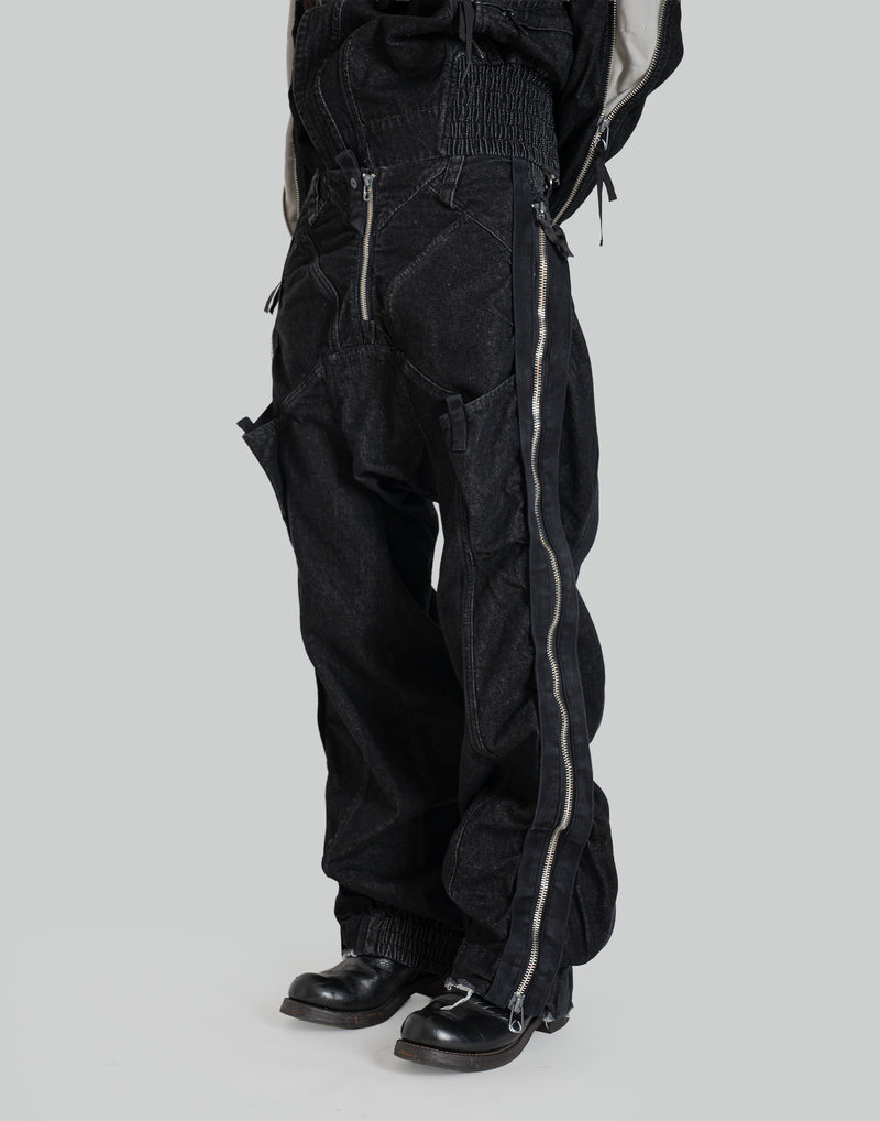 HAMCUS - GOB / Trailseeker Webbing-Strip Wash Denim Pants - 082plus