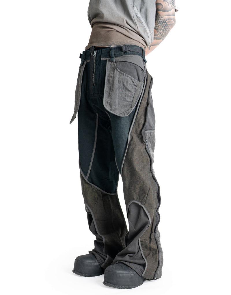 HAMCUS - LP-EHF / Exo-Frame Expand Flare Pants - 082plus