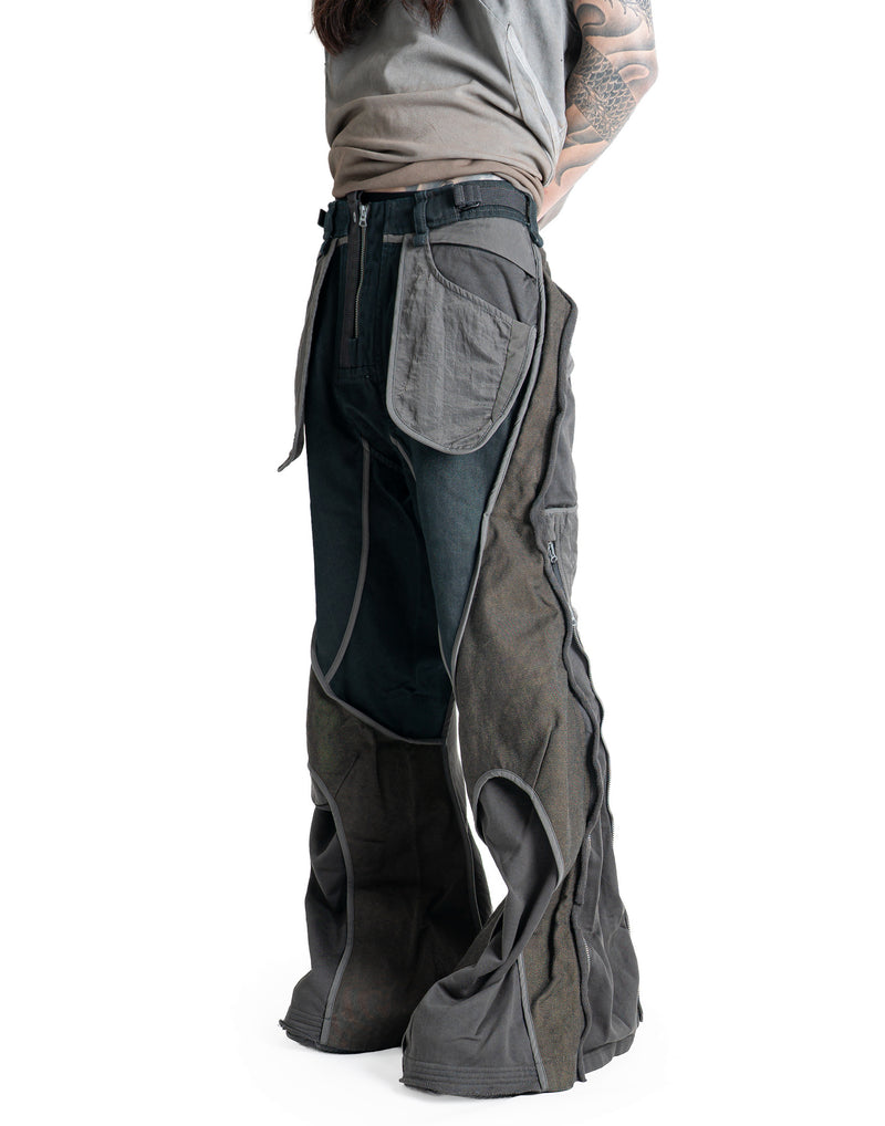 HAMCUS - LP-EHF / Exo-Frame Expand Flare Pants - 082plus