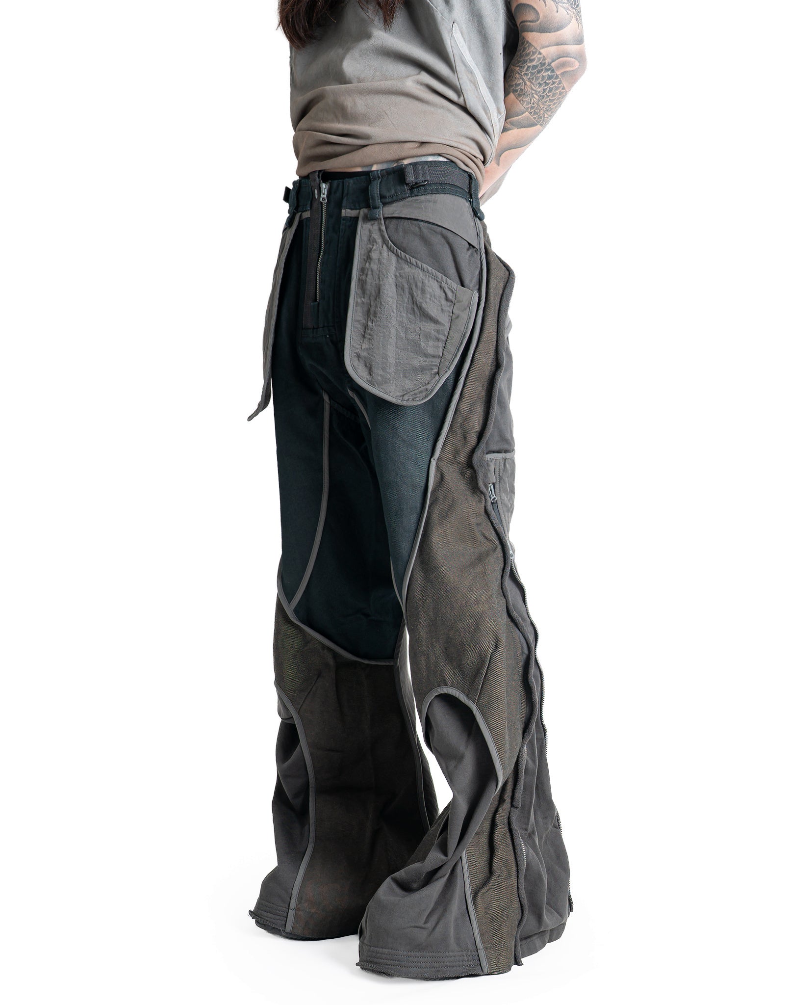 HAMCUS - LP-EHF / Exo-Frame Expand Flare Pants - 082plus
