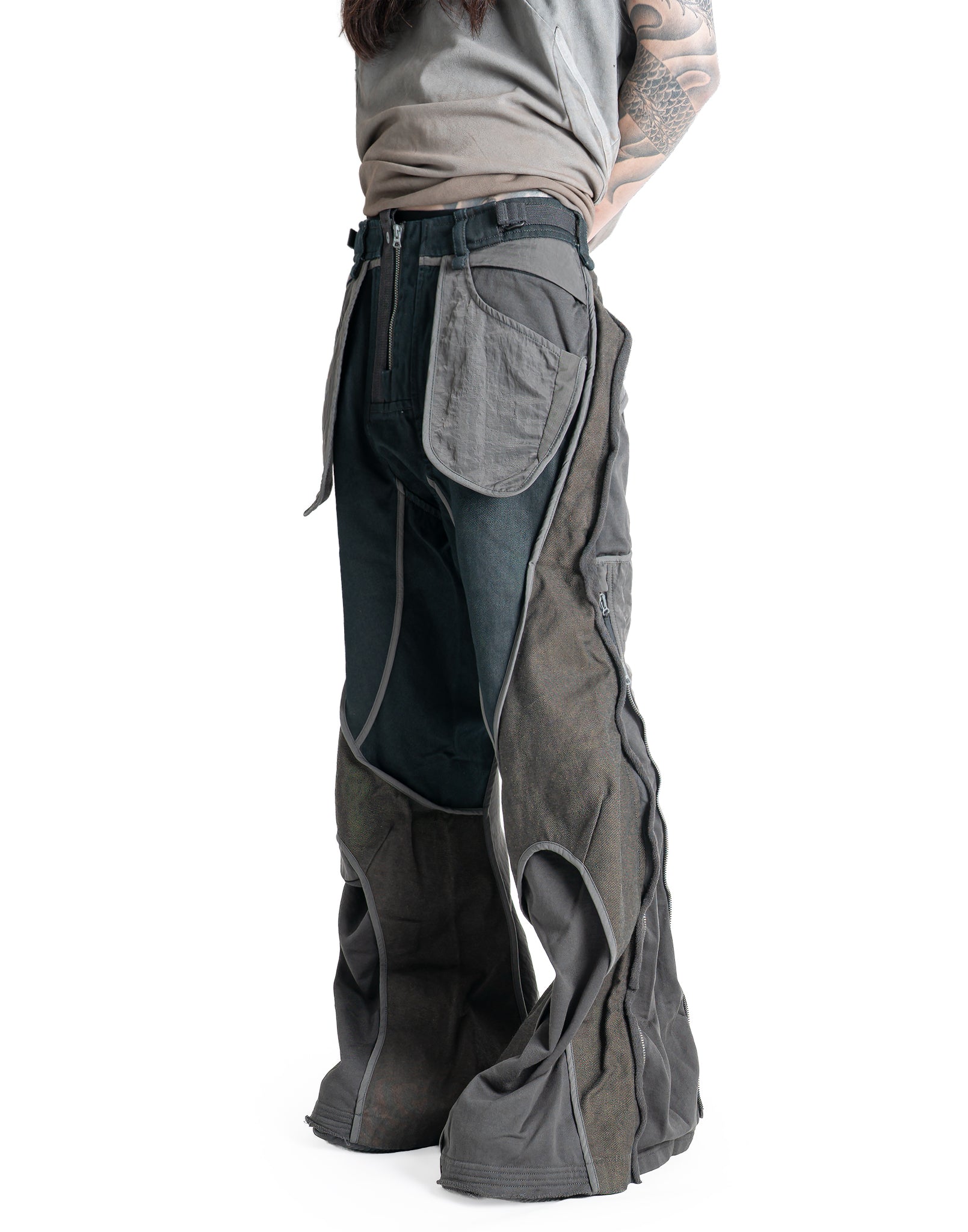 HAMCUS - LP-EHF / Exo-Frame Expand Flare Pants - 082plus