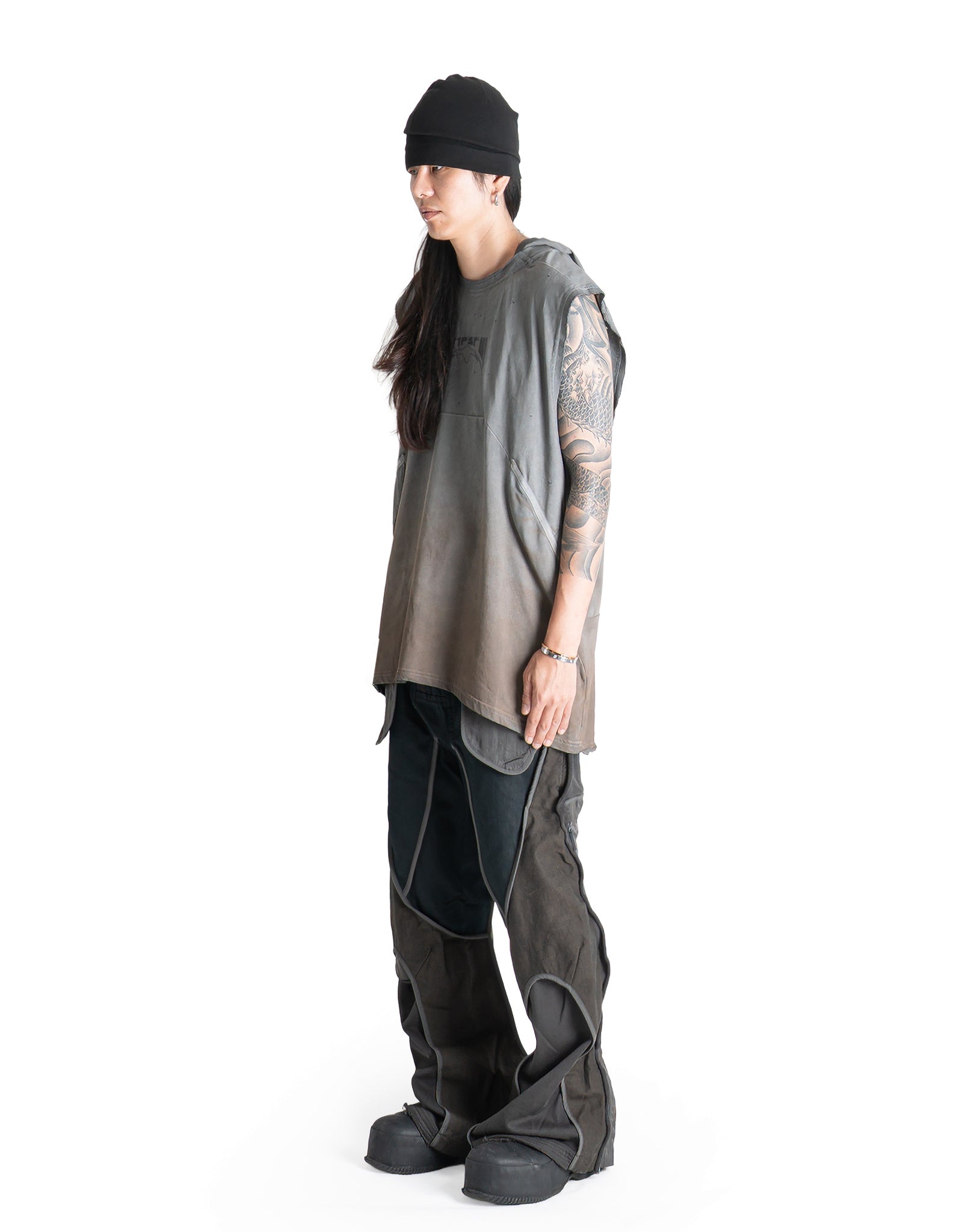 HAMCUS - LP-EHF / Exo-Frame Expand Flare Pants - 082plus