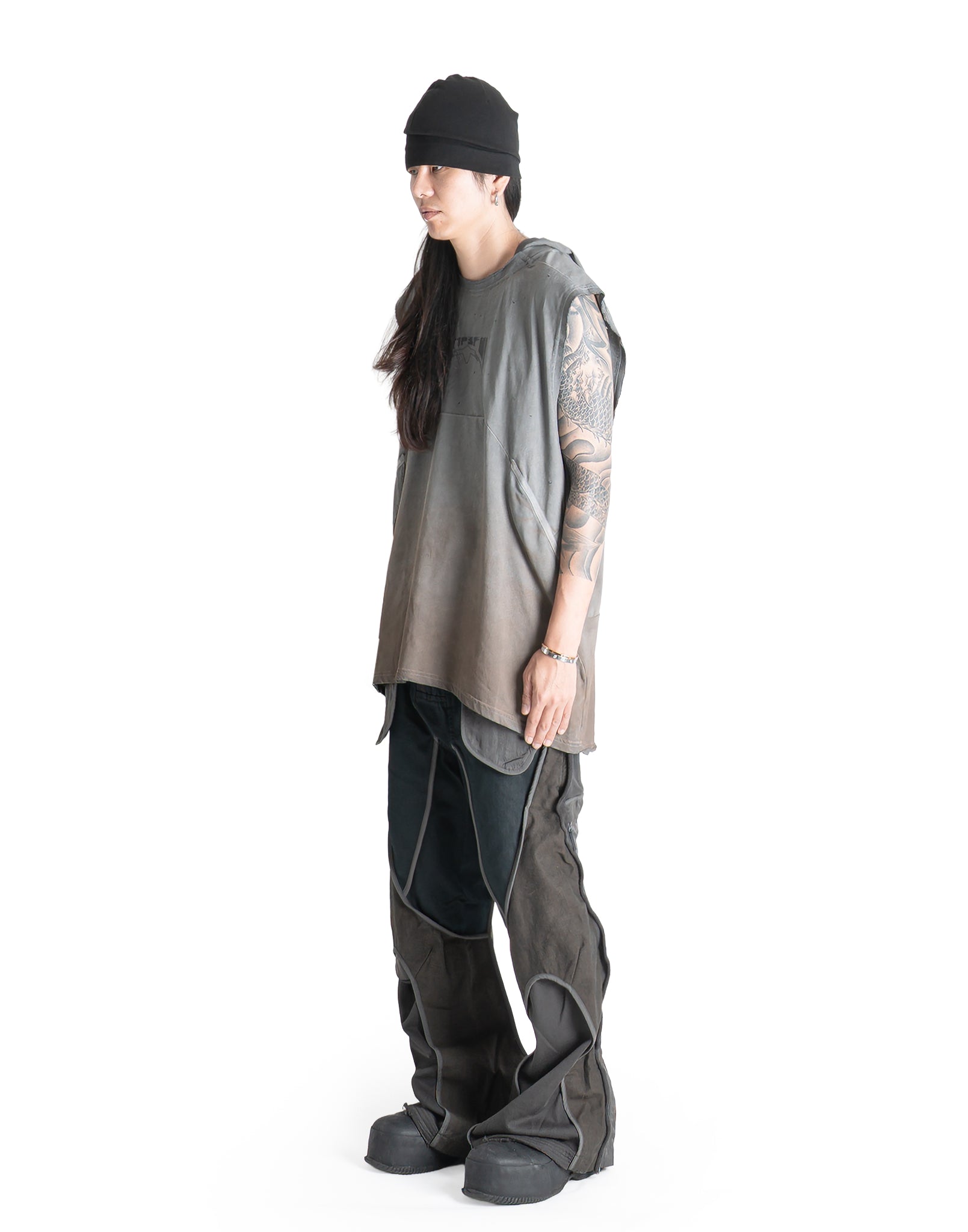 HAMCUS - LP-EHF / Exo-Frame Expand Flare Pants - 082plus
